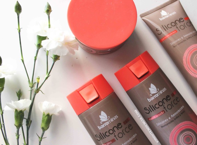 Resenha Shampoo Condicionador e Mascara de Hidratacao Silicone Force da BarroMinas