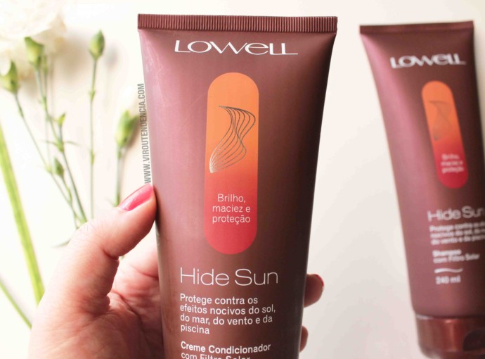 Resenha Hide Sun Lowell - Shampoo e Condicionador