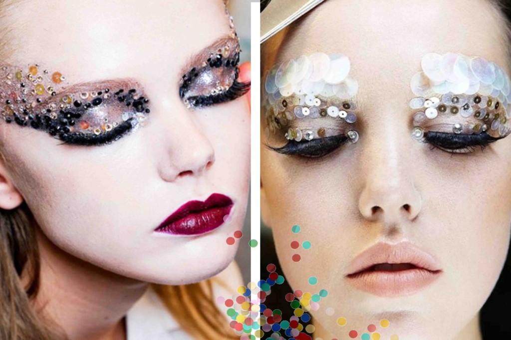 Maquiagem de Carnaval Glitter Ideias Criativas de Make