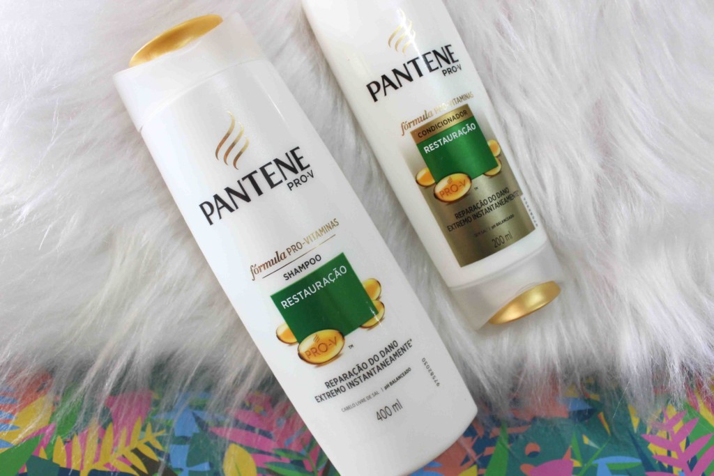 Resenha Pantene Restauração Shampoo e Condicionador Pro Vitaminas