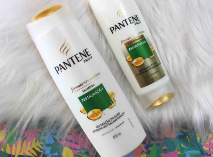 Resenha Pantene Restauração Shampoo e Condicionador Pro Vitaminas