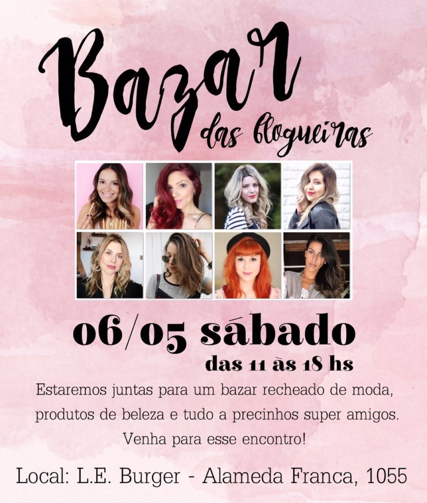 Bazar das Blogueiras São Paulo SP