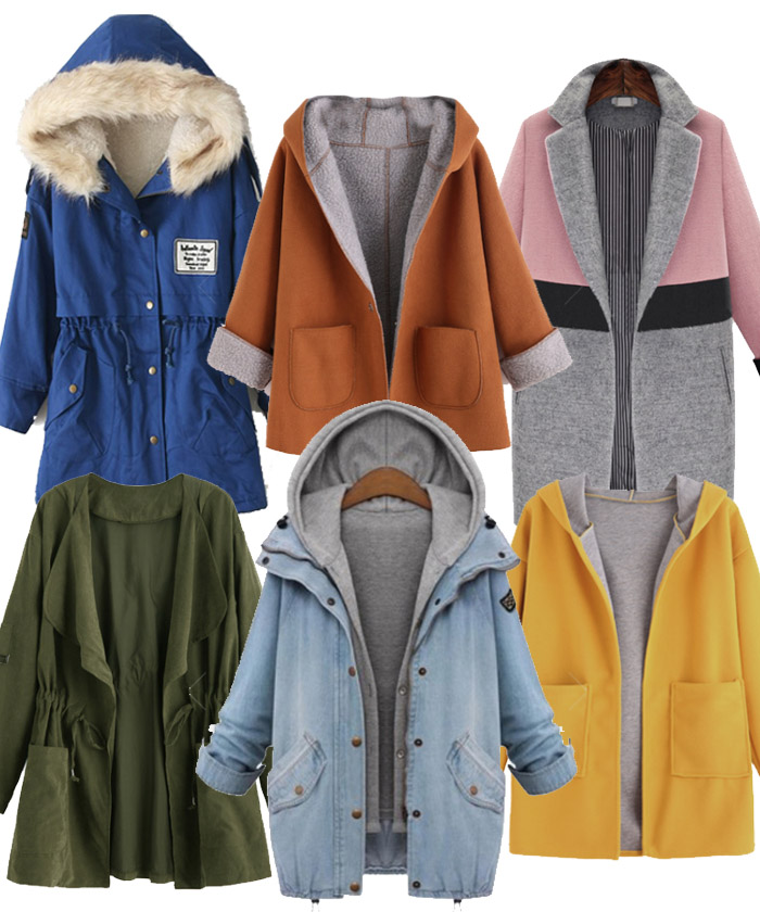 casacos femininos de inverno baratos