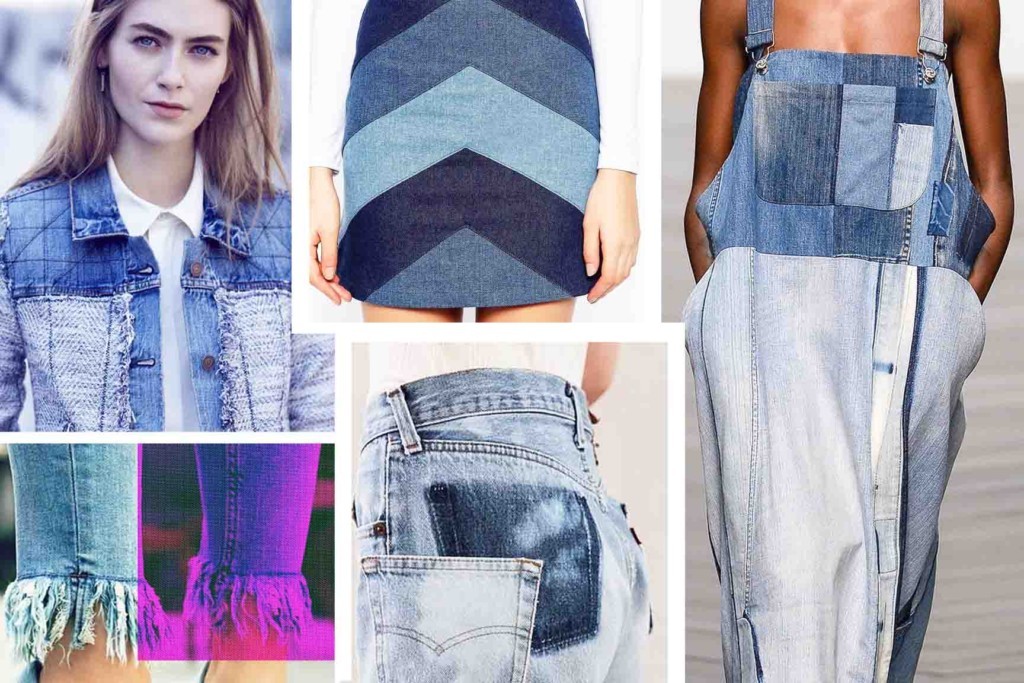 Tendencias Jeans Inverno 2017 Bordados e Aplicações