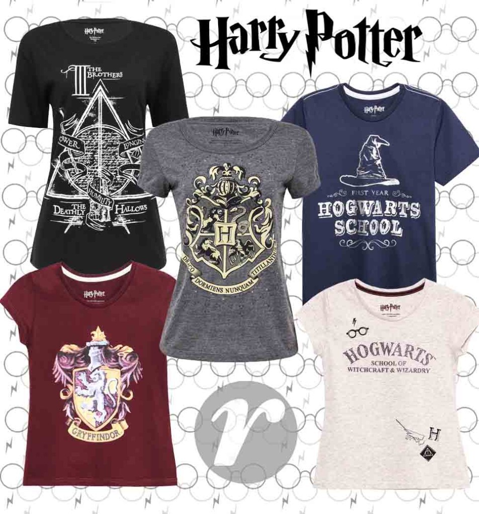 Coleção Renner Harry Potter Camisetas, Moletom e Pijamas