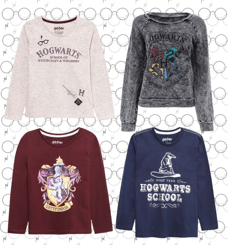 Coleção Renner Harry Potter Camisetas, Moletom e Pijamas