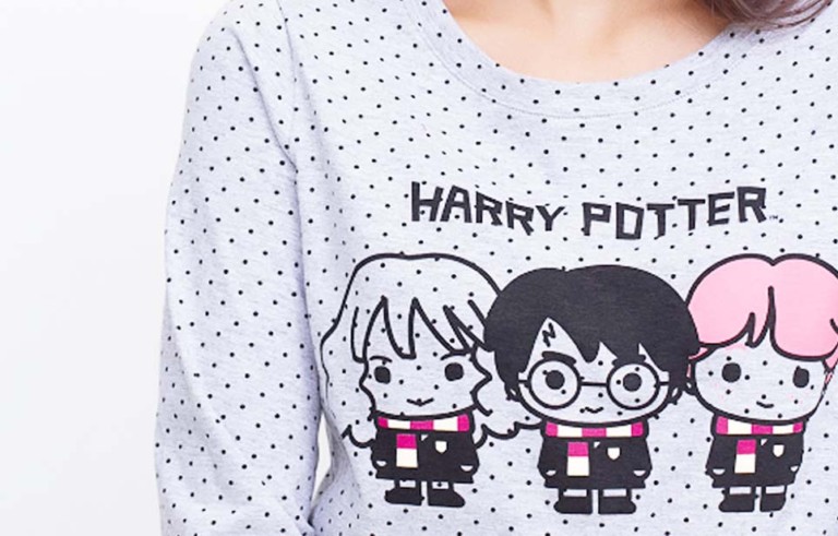 Coleção Renner Harry Potter Camisetas, Moletom e Pijamas