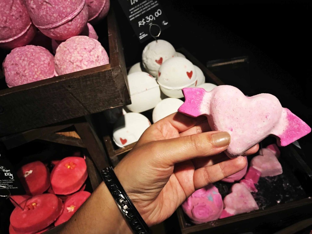 Coleção LUSH Dia dos Namorados - produtos de beleza Cruelty Free