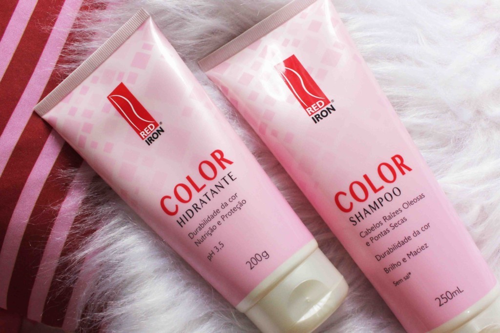 Resenha Red Iron Color Cabelos Coloridos - Shampoo Condicionador Hidratante