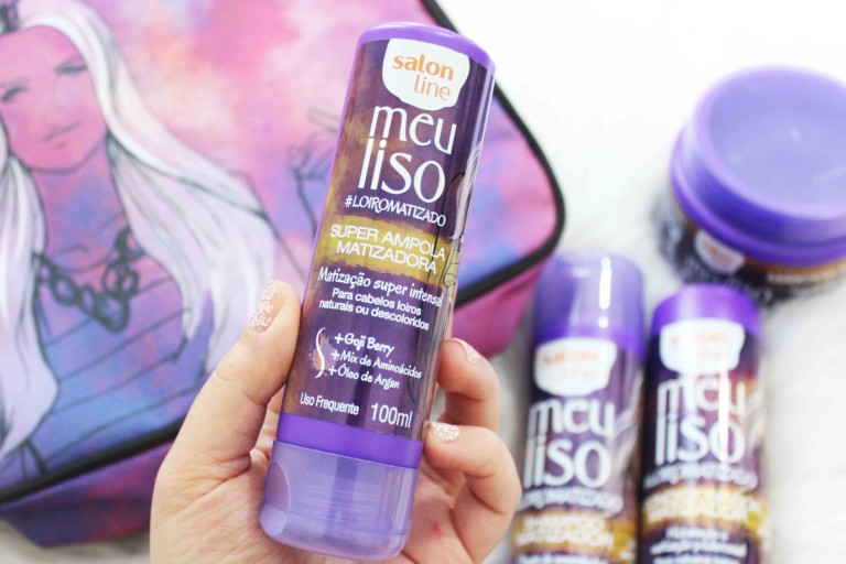 Resenha Salon Line Meu Liso Loiro Matizado - Linha Produtos Matizadores Salon Line