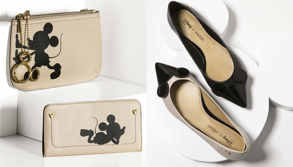 Coleção Disney Arezzo - Bolsas e Sapatos do Mickey