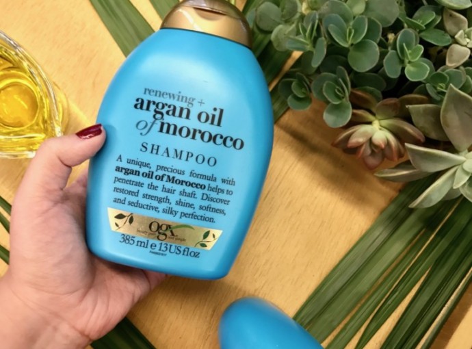 Produtos OGX Beauty - Shampoo e condicionador OGX Argan Oil of Morocco