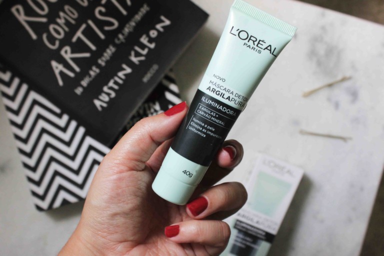 Resenha L'Oréal Máscara Detox Argila Pura Iluminadora
