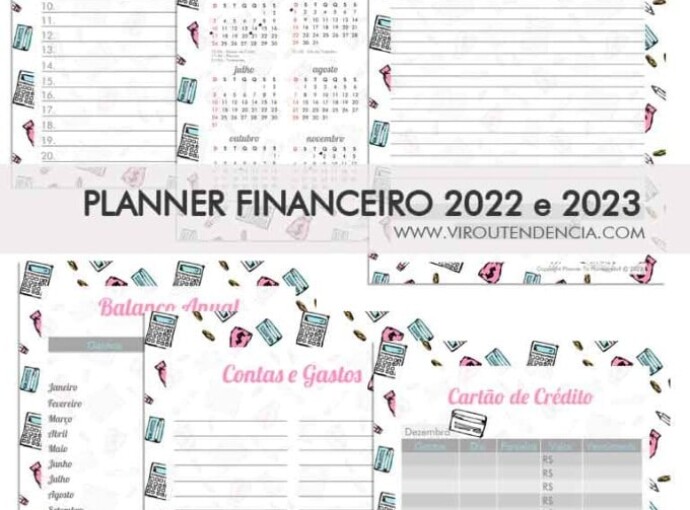Planner Financeiro 2022 para Download
