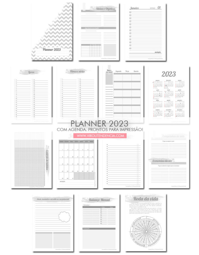 Planner Agenda 2024 - Minimalista