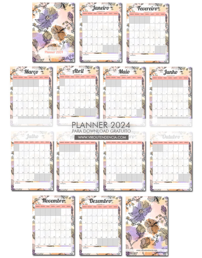 Planner 2024 Free - Planner 2024 for Free Download - Planner 2024 to Print Free PDF - Planner 2024 to Print in PDF Free - Planner 2024 Digital Free - Planner 2024 PDF Free