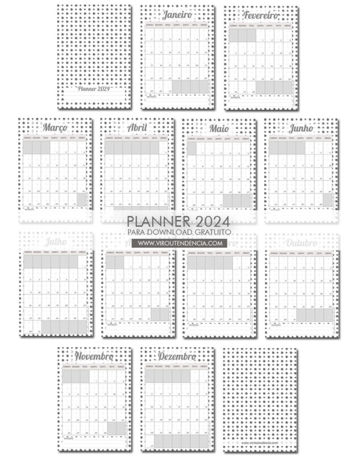 Planner 2024 Free - Planner 2024 for Free Download - Planner 2024 to Print Free PDF - Planner 2024 to Print in PDF Free - Planner 2024 Digital Free - Planner 2024 PDF Free