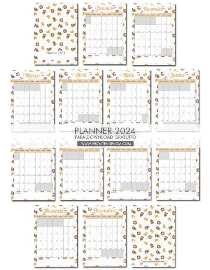 Planner 2024 Free - Planner 2024 for Free Download - Planner 2024 to Print Free PDF - Planner 2024 to Print in PDF Free - Planner 2024 Digital Free - Planner 2024 PDF Free