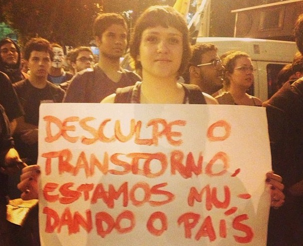 Sobre a beleza dos protestos.