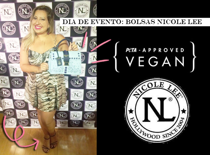 Evento Nicole Lee + 9 bolsas vegan para AMAR!