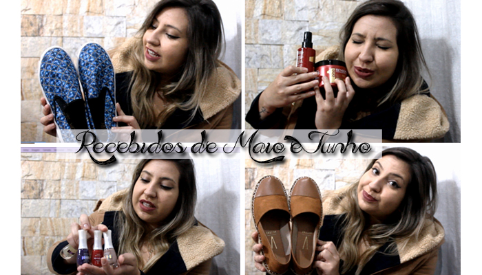 Recebidos de Maio e Junho Blogueira