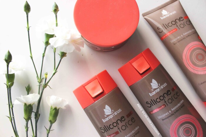 Resenha Shampoo Condicionador e Mascara de Hidratacao Silicone Force da BarroMinas