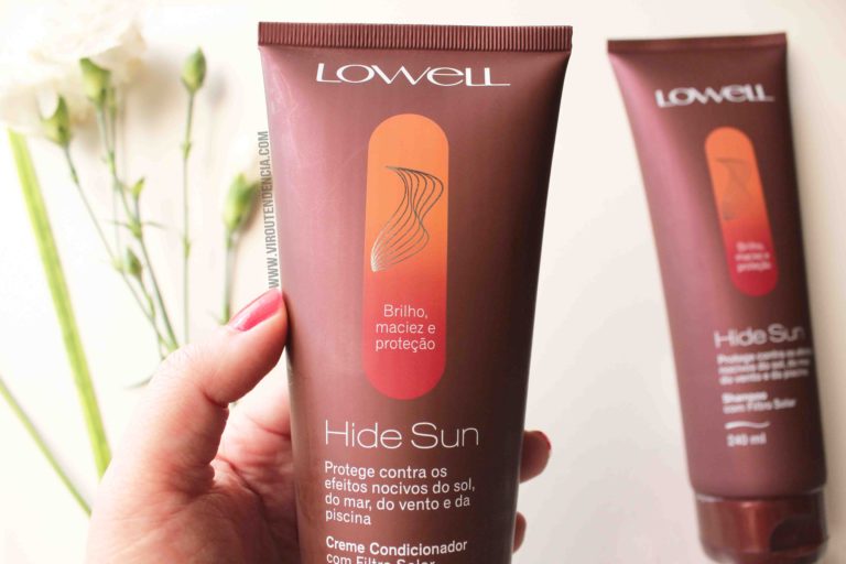 Resenha Hide Sun Lowell - Shampoo e Condicionador