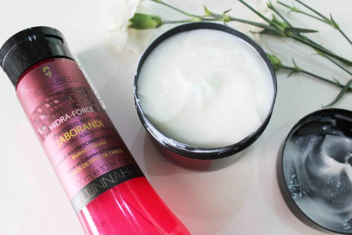 Resenha Shampoo e Mascara de Hidratacao Jaborandi Hidra Force da Hidrabell