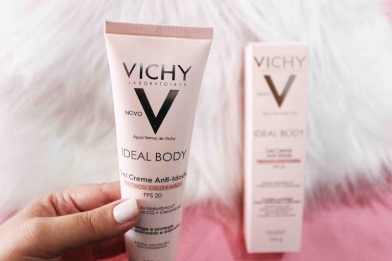 Resenha Vichy Ideal Body Pescoço Colo e Mãos Gel Creme Anti Idade