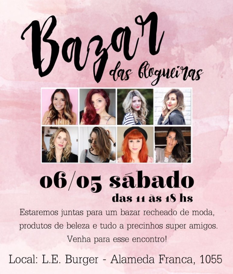 Bazar Blogueiras São Paulo SP
