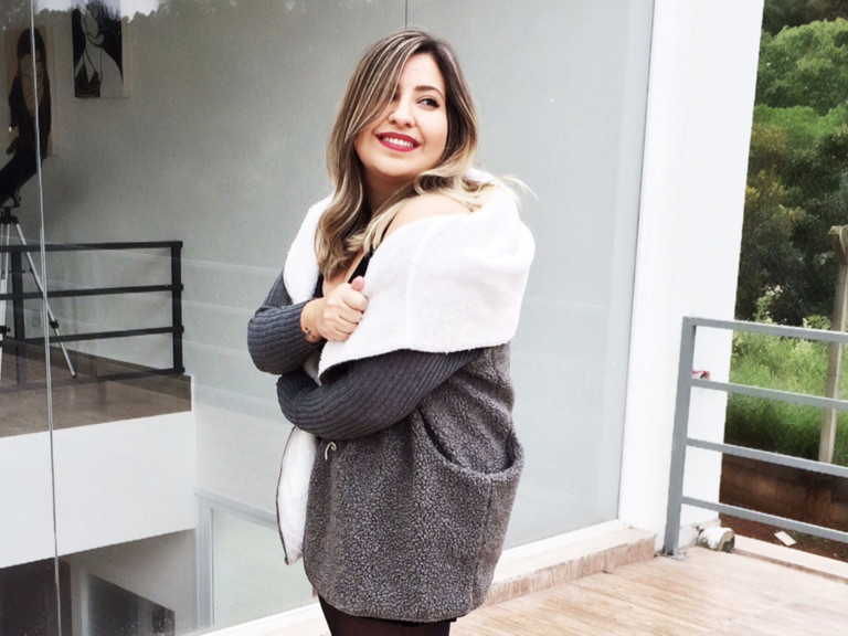Look Casaco de Pelo - Como Usar Casaco de Pelo Fake no Inverno