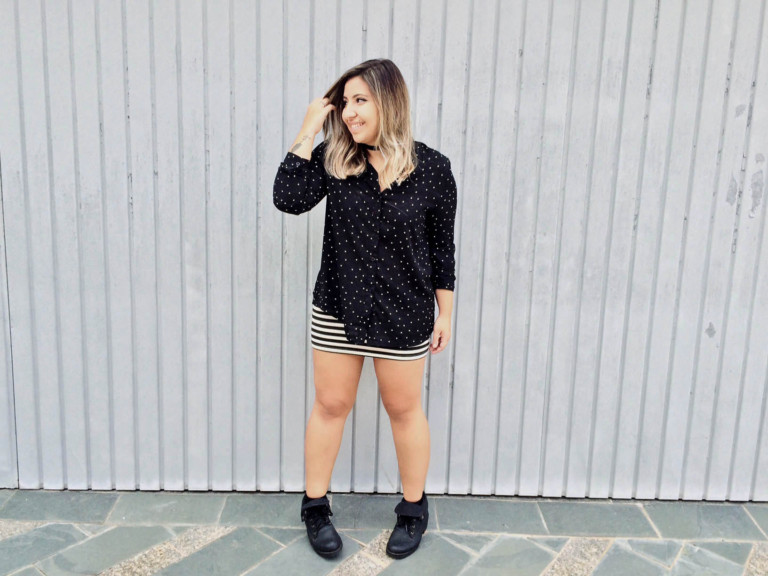 Como Usar Mix de Estampas - poá, xadrez, listras, animal print