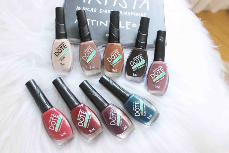 Colecao Esmaltes Inverno 2017 Dote