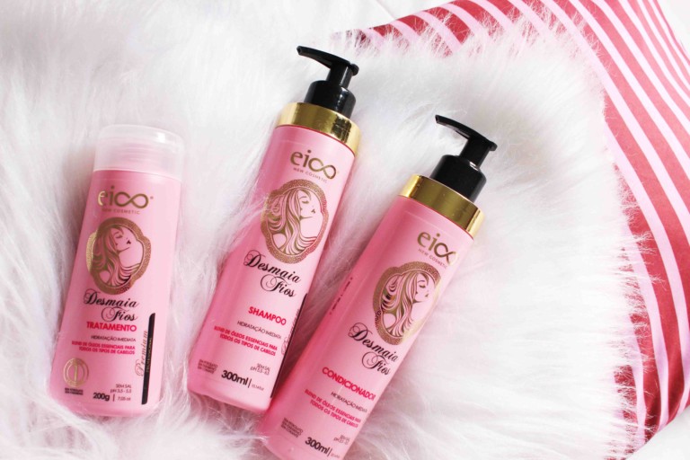 Resenha Eico Desmaia Fios Shampoo, Condicionador e Máscara de Tratamento