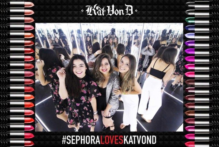 Kat Von D na Sephora Brasil - maquiagem artística, base de longa duração. delineador a prova d'água
