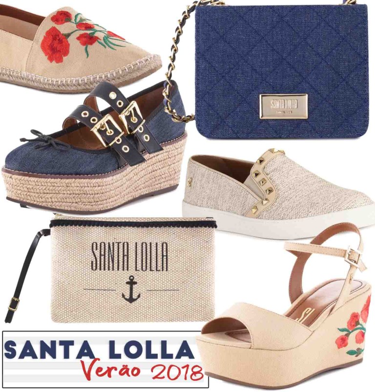 Colecao Verao 2018 Santa Lolla - Tendências Sapatos Femininos