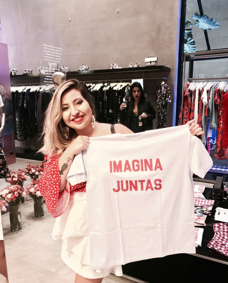 Campanha AMARO ImaginaJuntas Maina Belli
