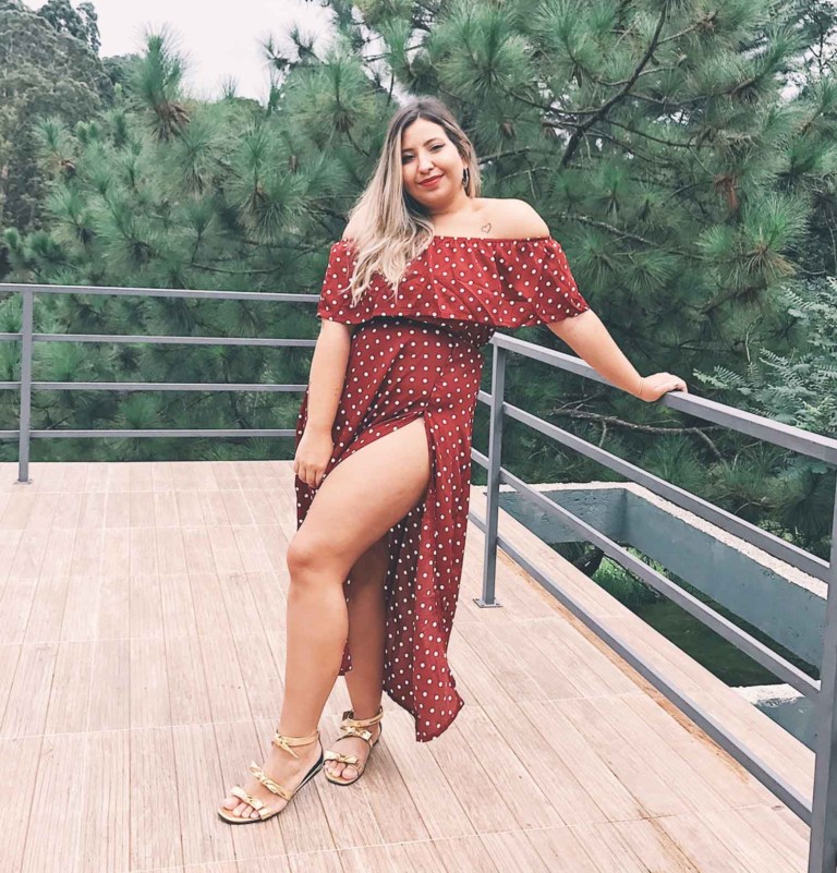 Tendencia Looks com Estampas de Poas 2018