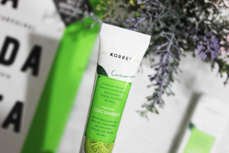 Resenha Korres Máscara de Pepino para Olhos
