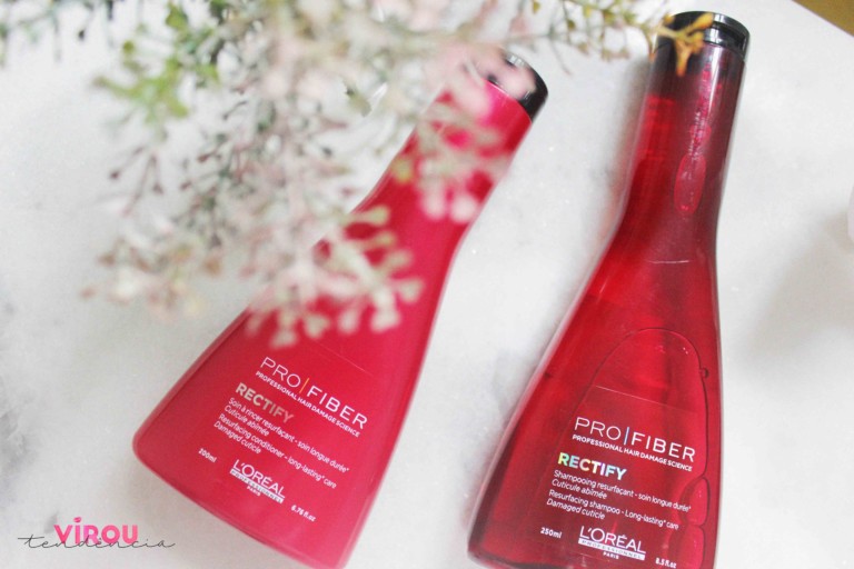 Resenha L'Oréal Profissional Pro Fiber Rectify Shampoo e Condicionador