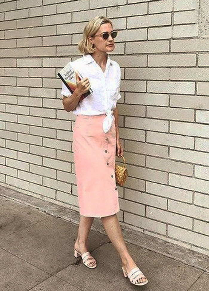 Looks de Trabalho de Verao - combinações frescas para dias de calor