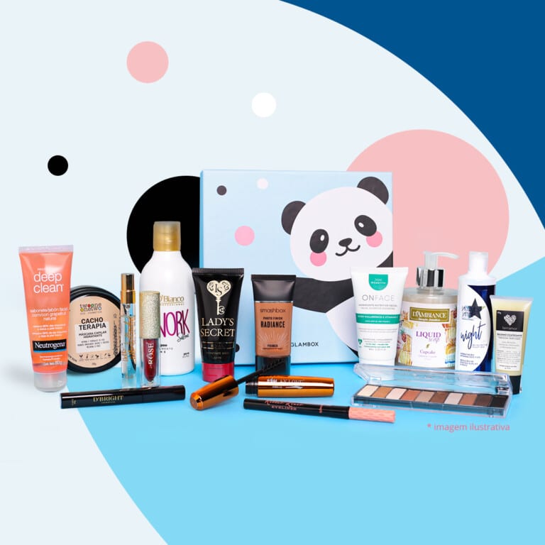 cupom de desconto glambox agosto 2020 - glambox panda - cupom de desconto glambox mensal semestral e anual