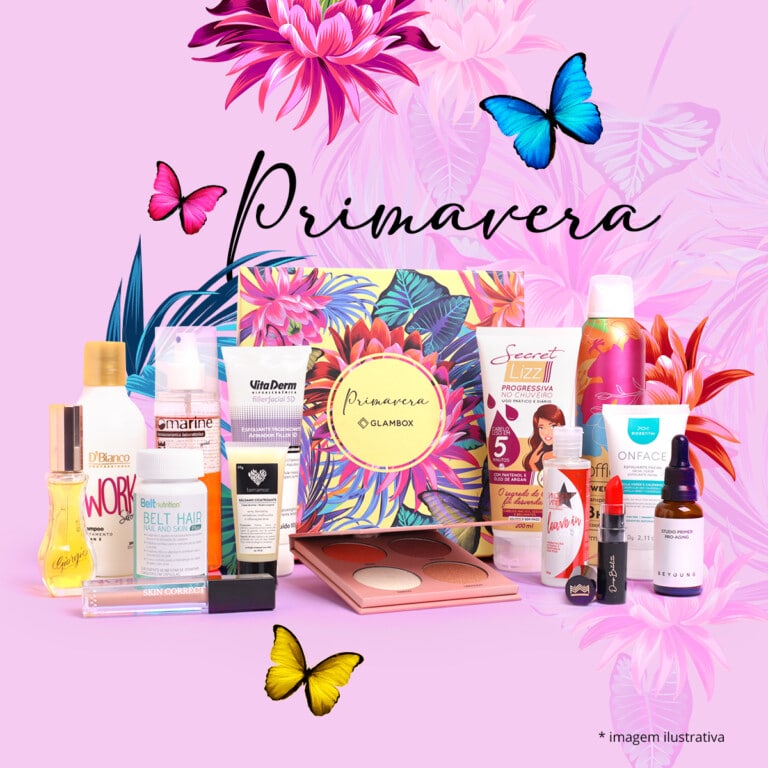 Cupom de Desconto Glambox Setembro 2020 - cupom glambox primavera setembro 2020