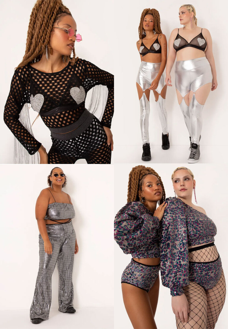 Ideias de looks Carnaval 2023 - Looks Criativos Carnaval 2023 - Looks Carnaval 2023 Bloquinho - Ideias Carnaval 2023 - Looks Carnaval de Rua 2023 - O que usar Carnaval 2023 - Look para Carnaval 2023 - Carnaval 2023 C&A
