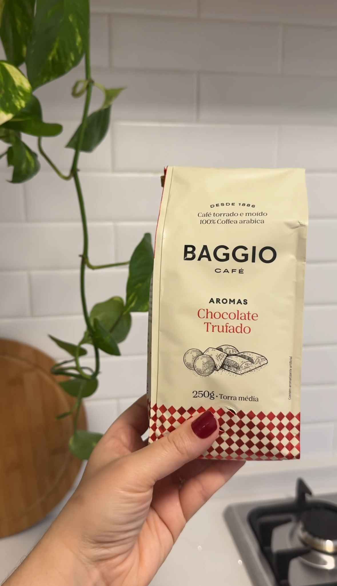 Café Aromatizado Baggio Chocolate Trufado | Cupom Baggio: MAINA