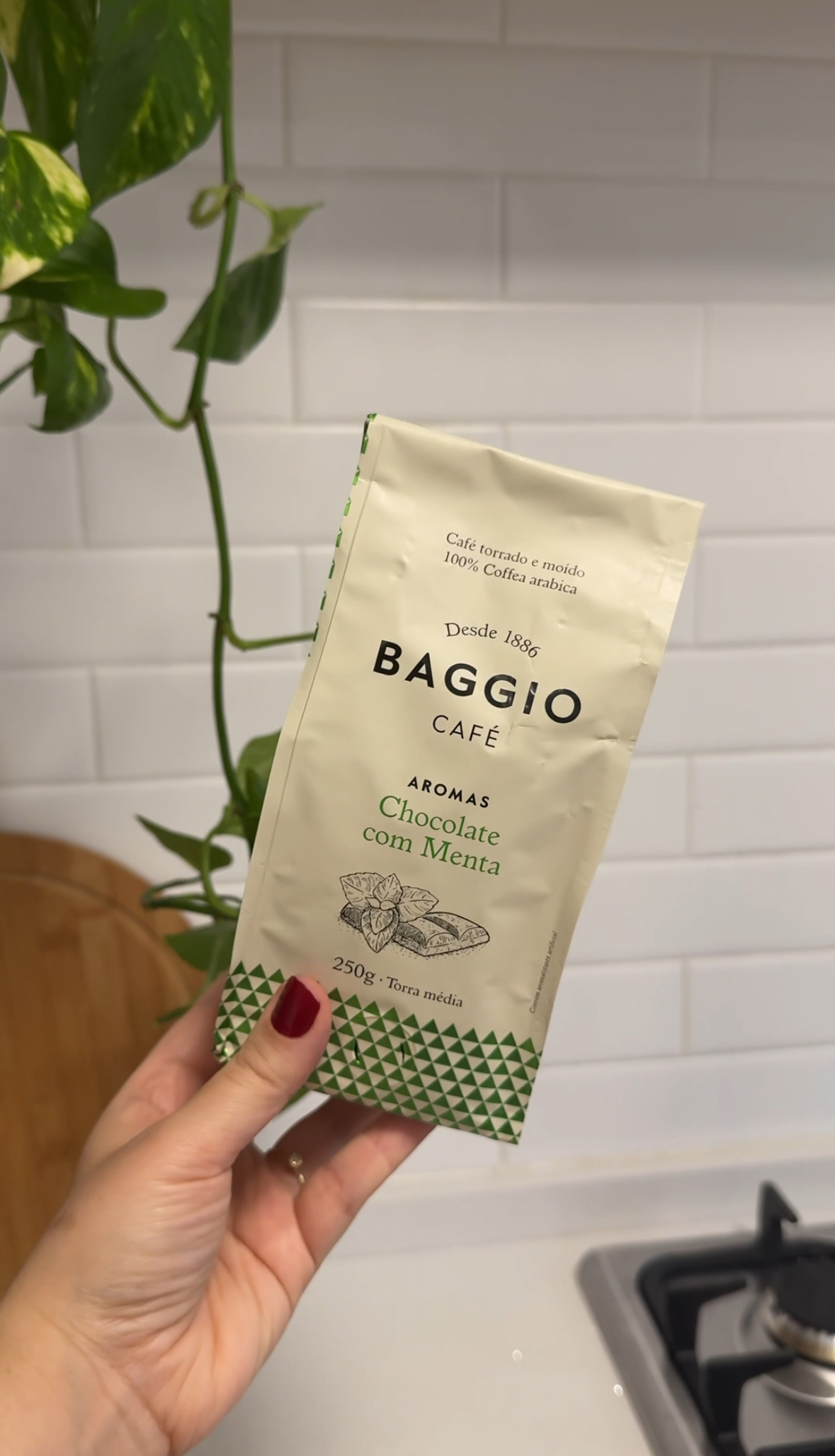 Café Aromatizado Baggio Chocolate com Menta | Cupom Baggio: MAINA