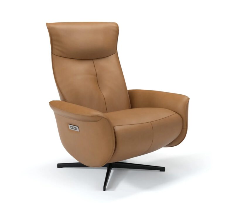 Poltrona Reclinável Damie Levita: conforto, giro 360° e estética moderna | CUPOM DAMIE POLTRONAS: MAINABELLI12