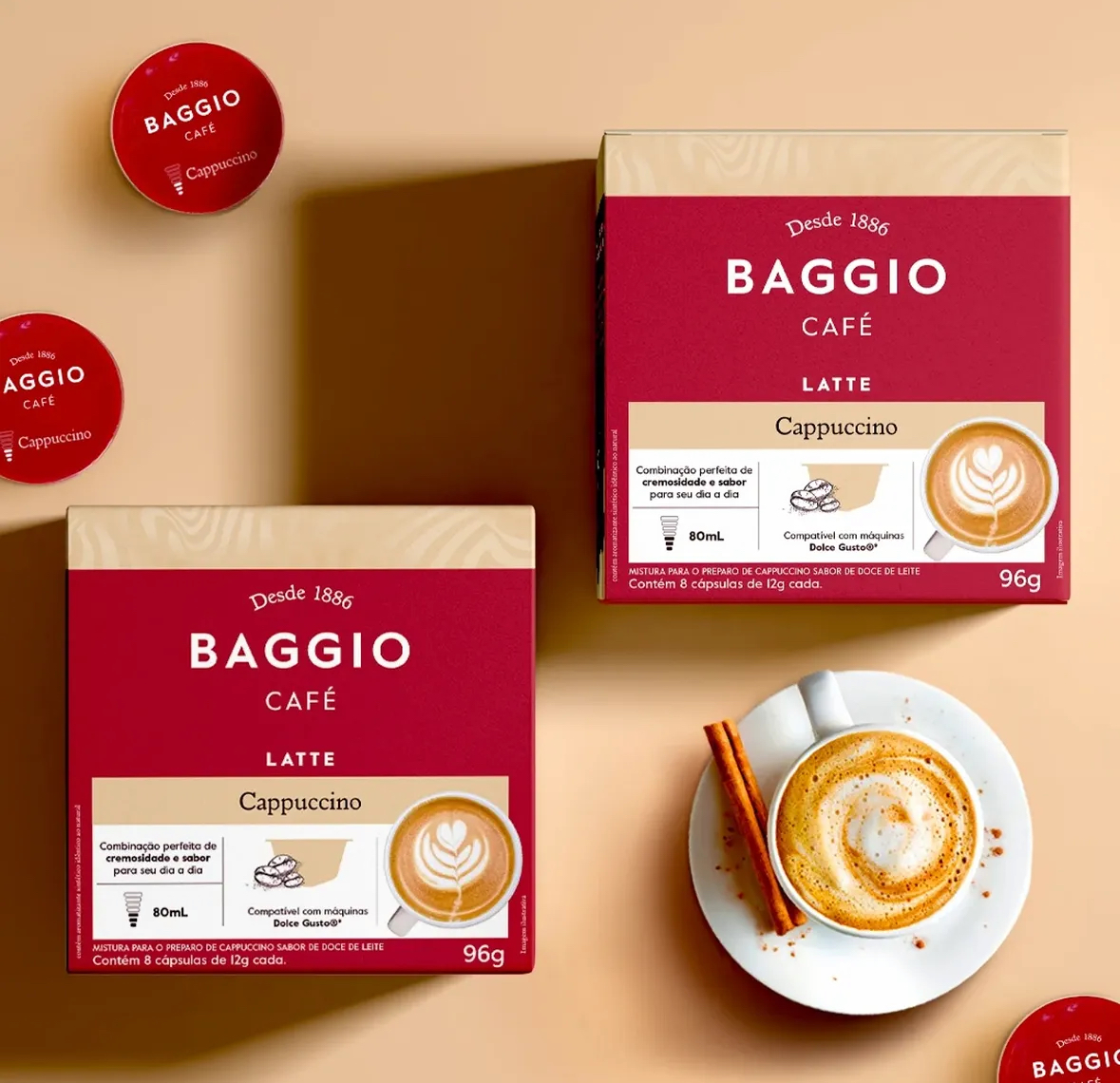 Cápsulas Baggio para Dolce Gusto | CUPOM BAGGIO CAFÉ: MAINA