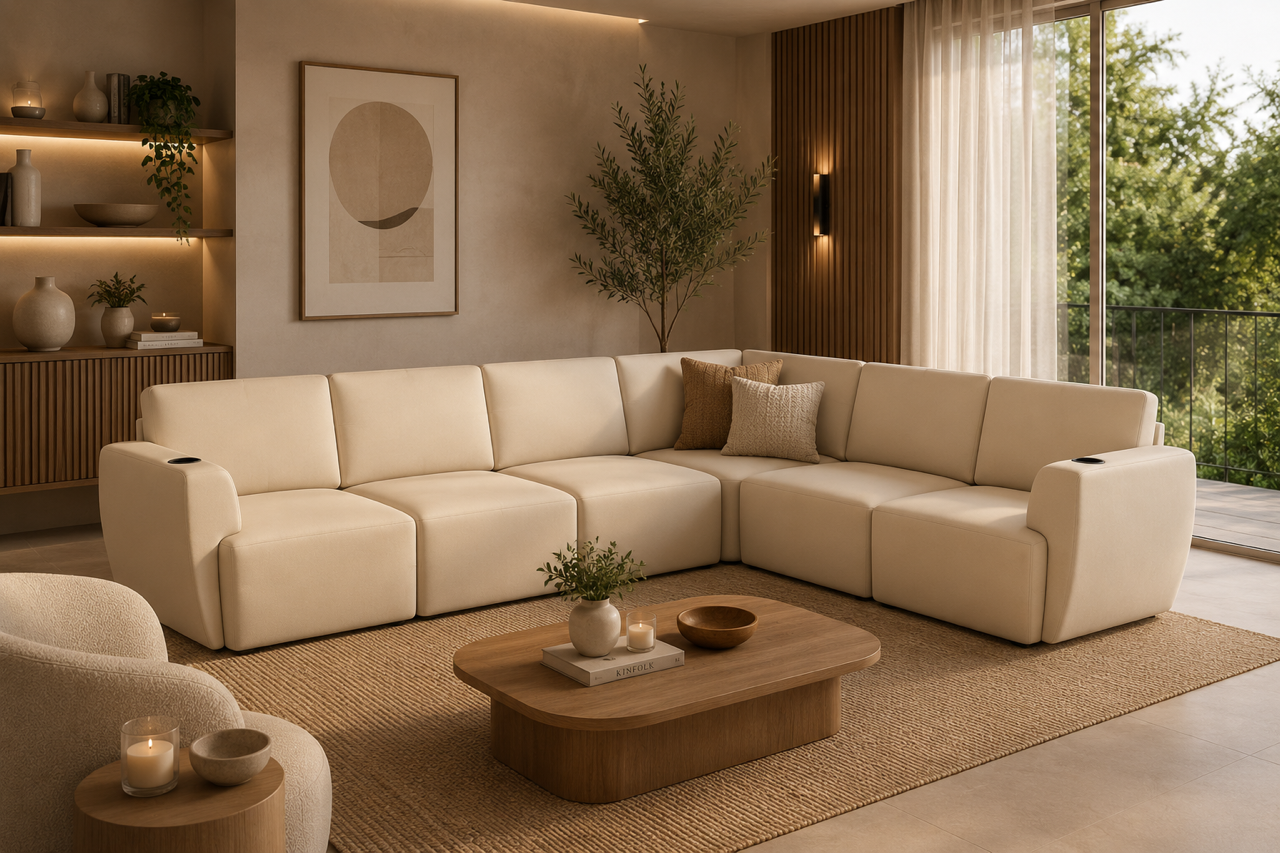 Sofá Modular Damie | Cupom de desconto Damie: MAINABELLI12