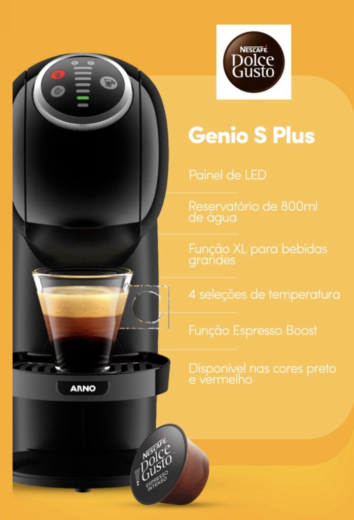 Cupom Dolce Gusto Genio S Plus MAINABELLI